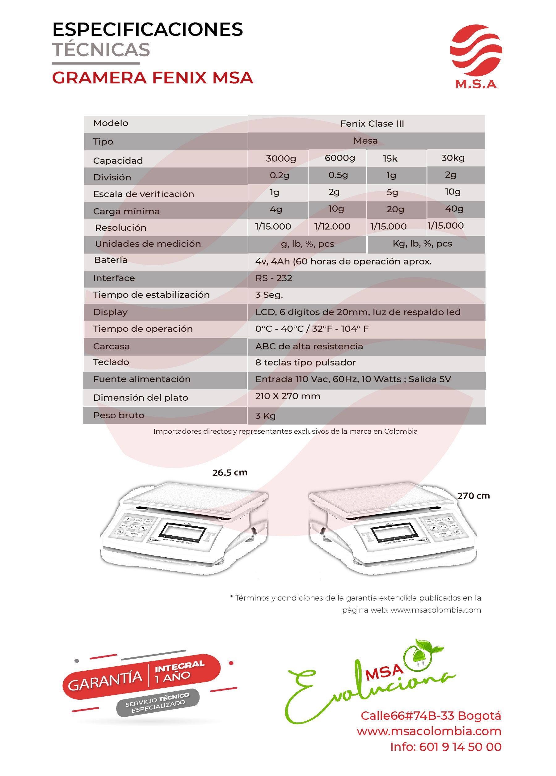 Balanza Fenix - Imagen 3