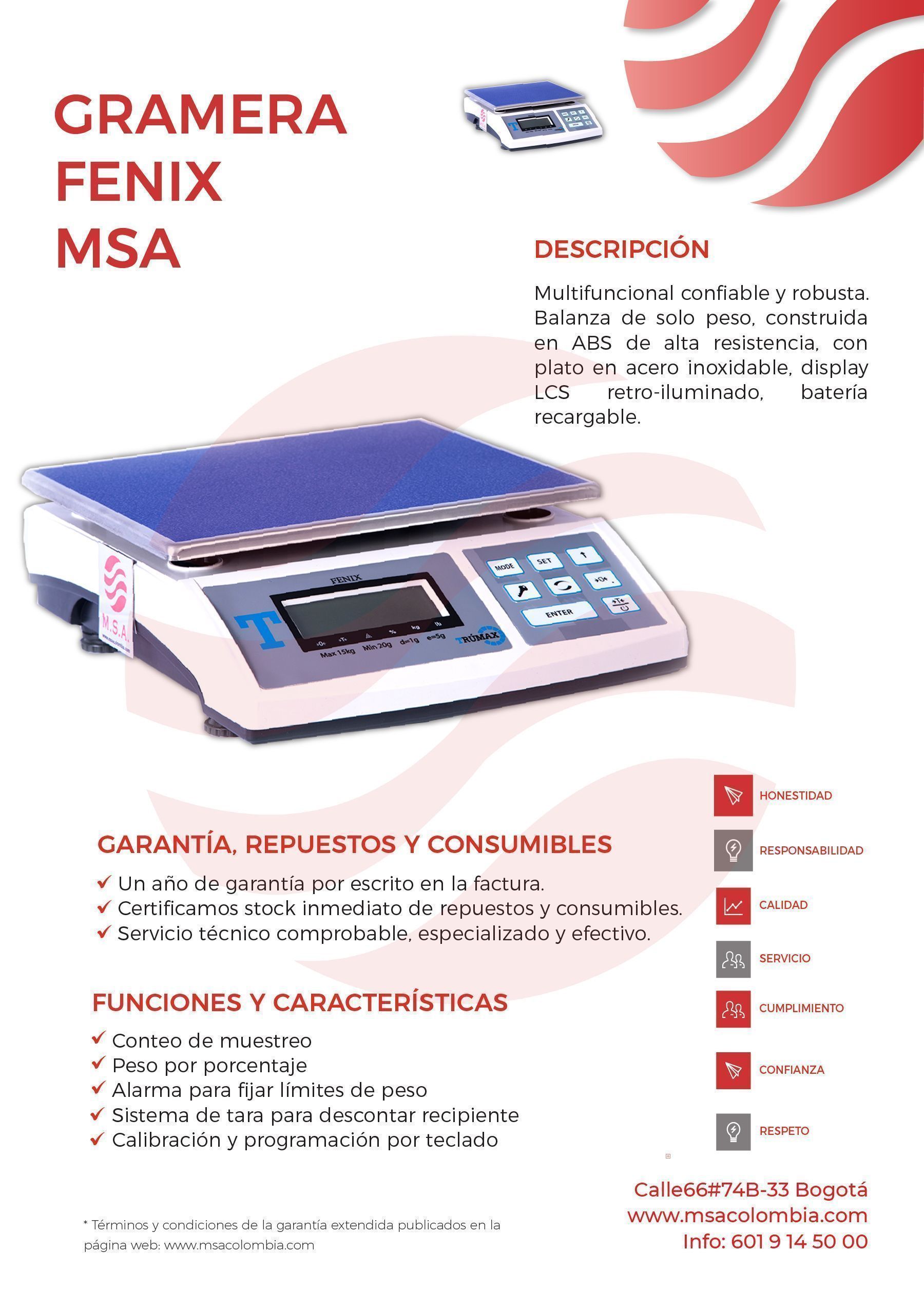 Balanza Fenix - Imagen 2