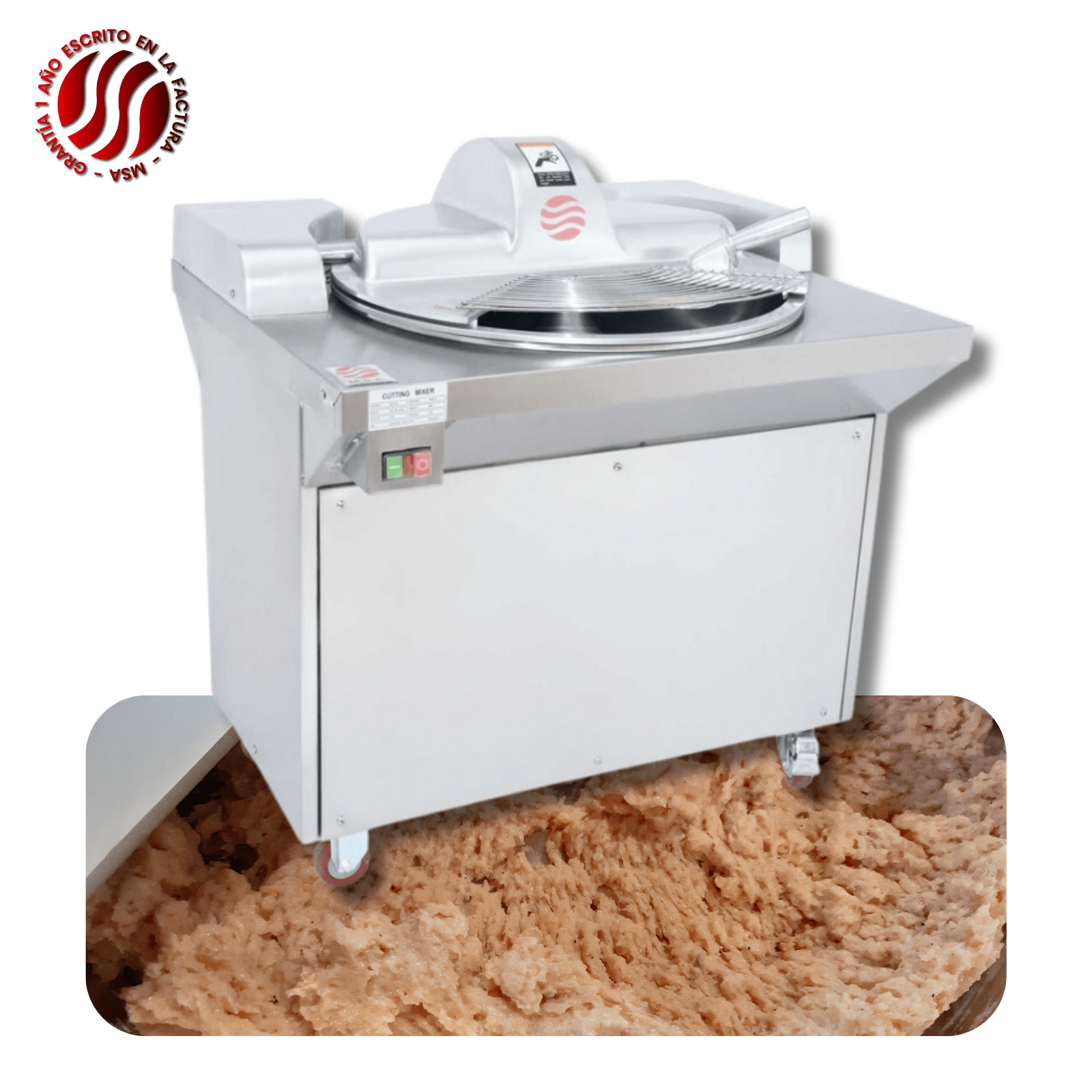 Cutter para cárnicos 20L