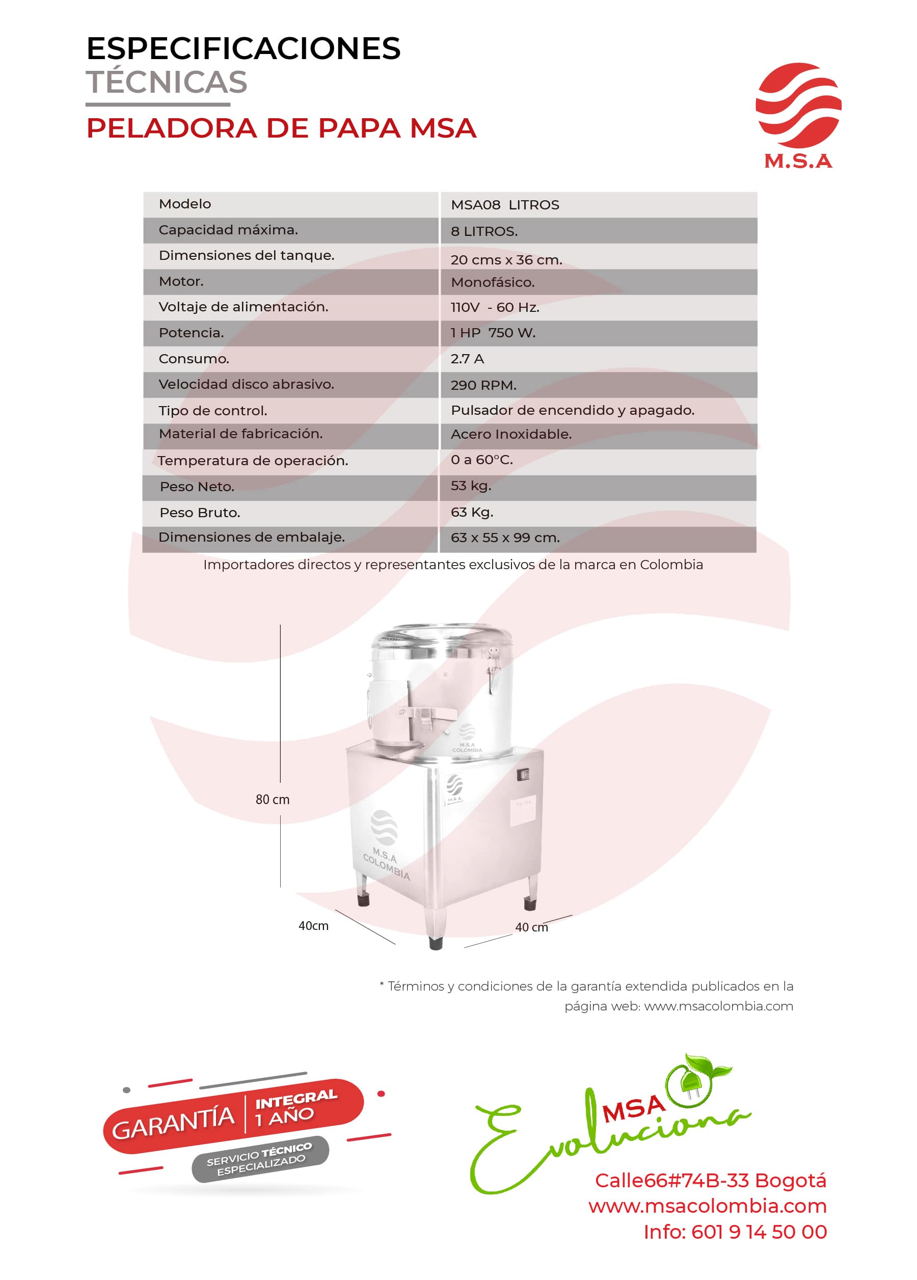 Peladora de papas - Imagen 2