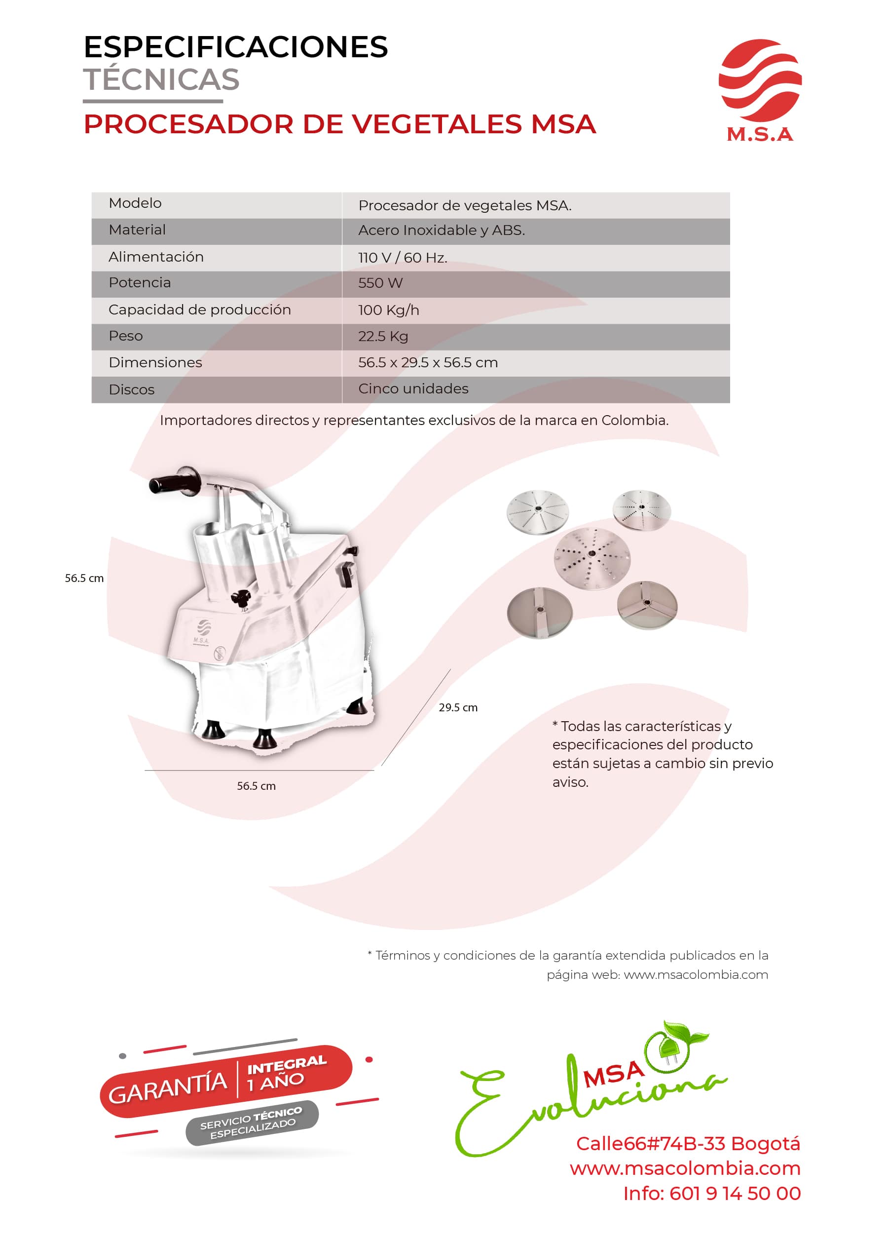 Procesador de vegetales - Imagen 3